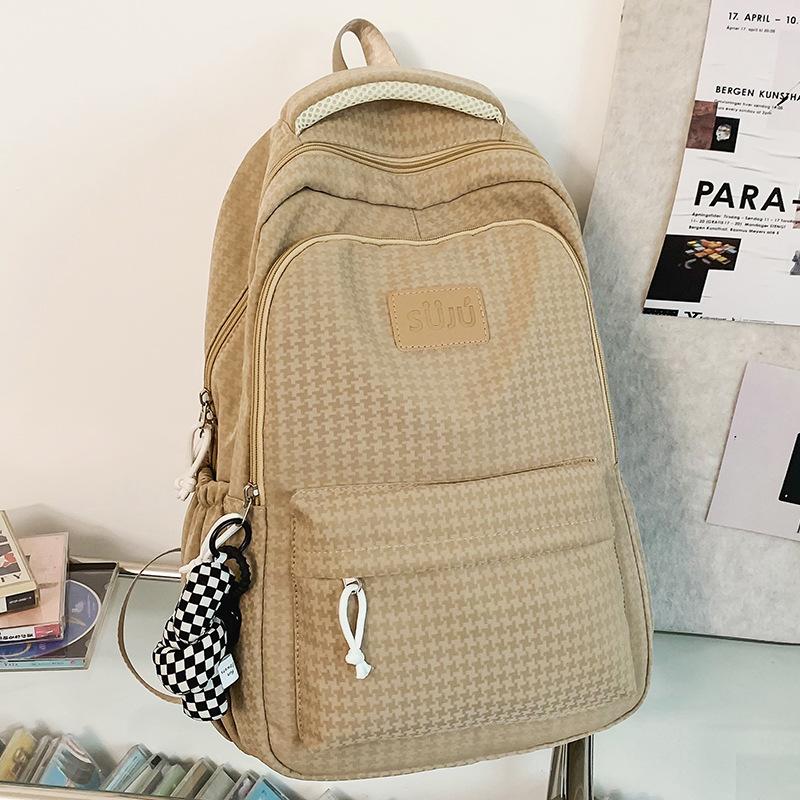 Школьный рюкзак Ученица начальной школы Ученик средней школы Ученик старшей школы Студент Рюкзак Модный многослойный рюкзак