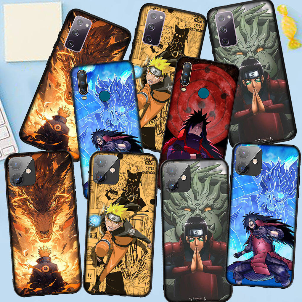 Phone Case for iPhone 17 15 16 Plus Redmi Note 14 12 11 13 Pro Max Huawei P30 P20 Lite OPPO A60 A40 A80 A18 A16 A54 Madara Uchiha Poster Naruto Cover