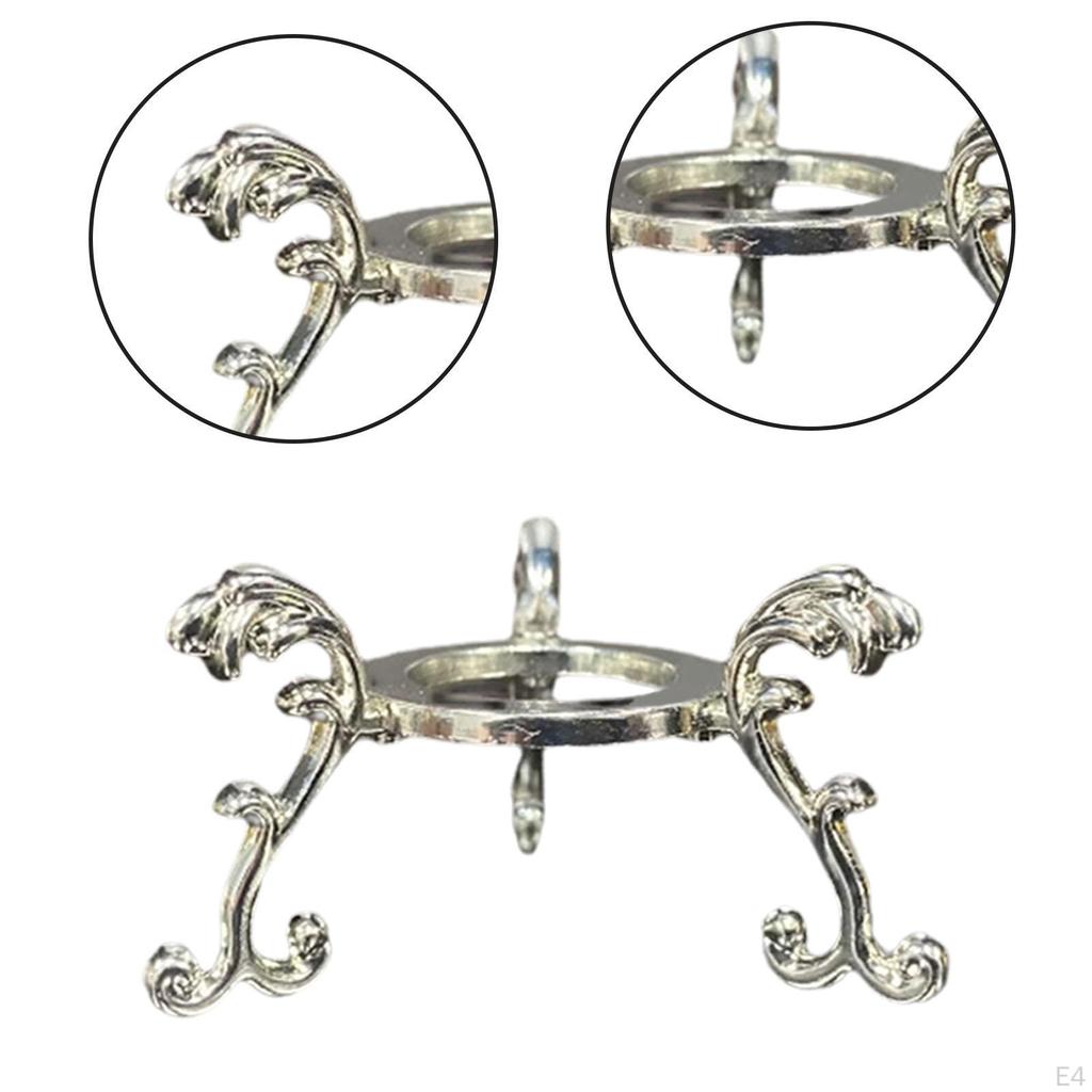 Хрустальный шар, подставка для дисплея, стойка для драгоценных камней, декоративный держатель железной сферы, каменный постамент, подставка для дома