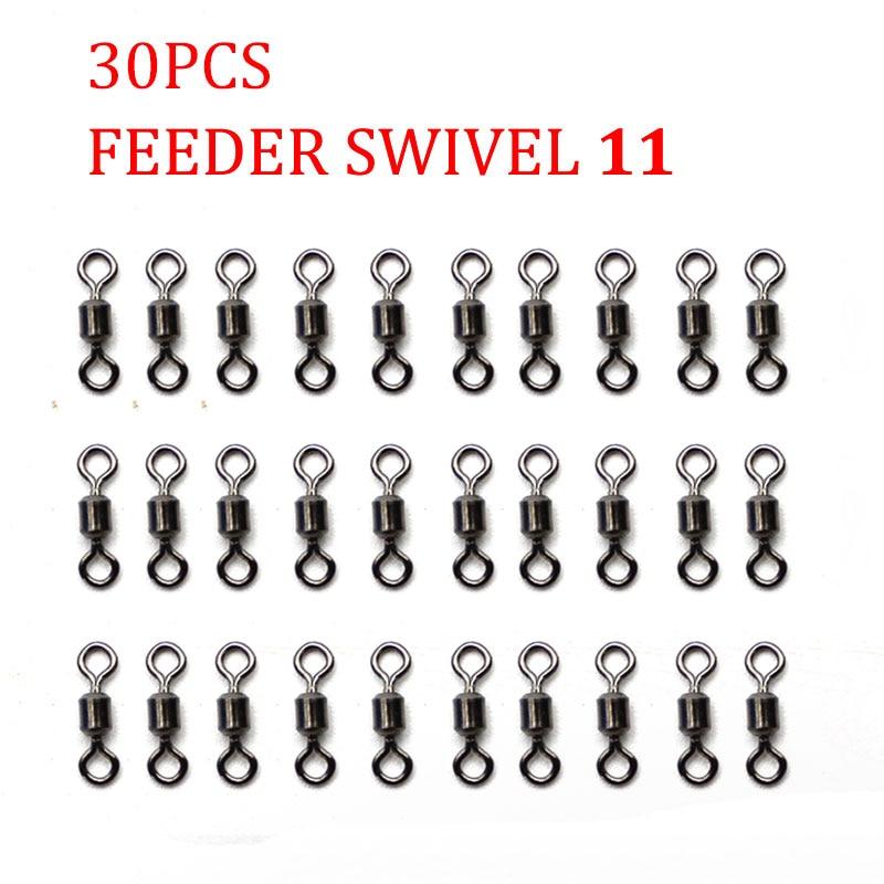 30 шт., аксессуары для ловли карпа, поворотные стопорные бусины, противозапутывающиеся рукава, стопоры для бега, кормушки, снасти