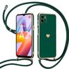 Case - Xiaomi - Redmi A2 - Silicone TPU - Anti-Scratch - Night Green Lanyard