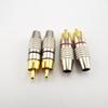 10 шт. RCA Jack Plug Аудио Видео Фиксирующий Кабель RCA Разъем Мужской Женский Позолоченный Гнездо Адаптер-Конвертер