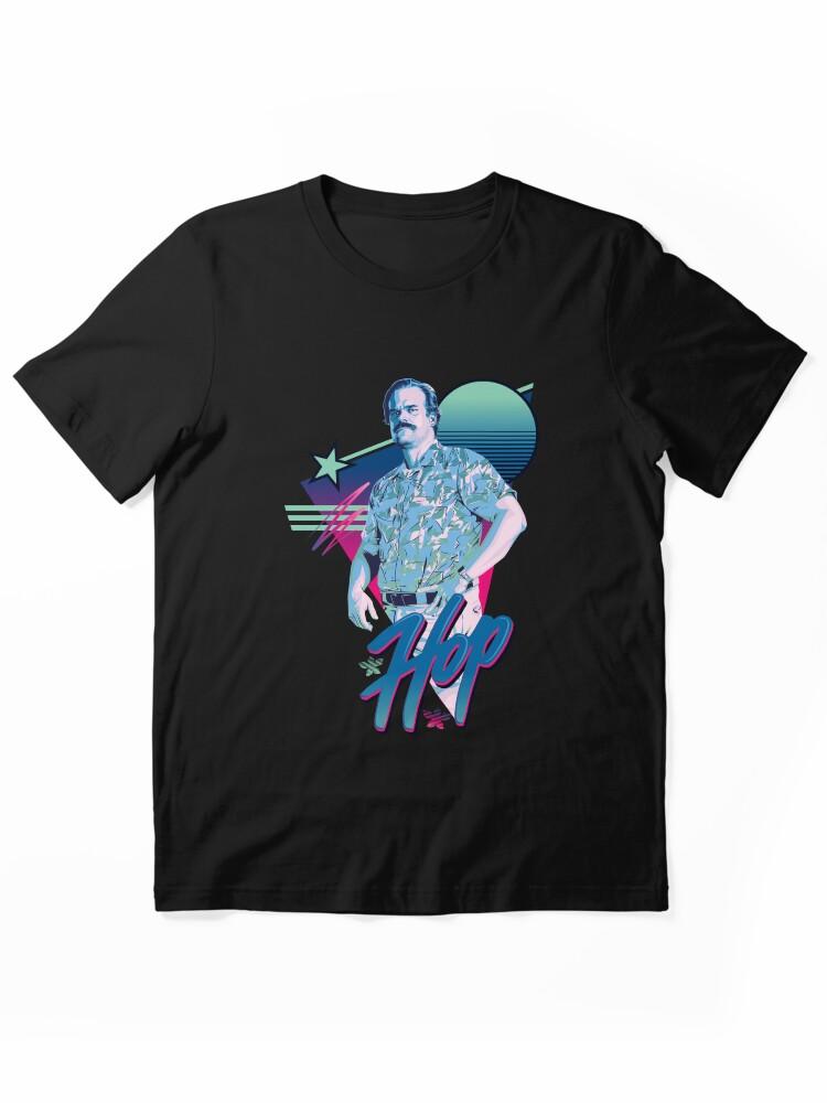 Stranger Things Stranger Things Chief Hopper Vintage Retro 80's Poster Essential Unisex T-Shirt