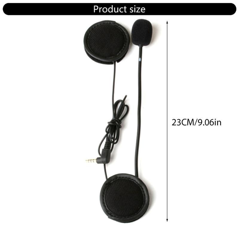 Universal Helmets Sound Kit With Noise Reduction Waterproof Motorcycle Intercom Accessories Easy To Use for V4