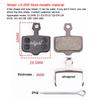 25 Pair MTB Bicycle Disc Brake Pads Resin Road Bike Hydraulic Brake Pads Universal for Shimano SRAM AVID ZOOM B01S Cycling Parts