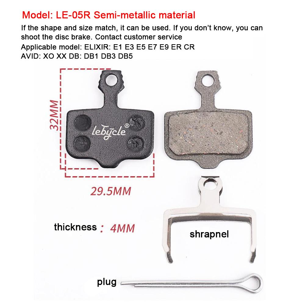 25 Pair MTB Bicycle Disc Brake Pads Resin Road Bike Hydraulic Brake Pads Universal for Shimano SRAM AVID ZOOM B01S Cycling Parts