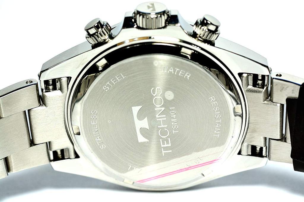 TECHNOS Часы-хронограф TSM401SB, водостойкие до 10 АТМ,