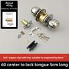 Stainless Steel Ball Door Lock for Bathroom or Restroom (Model 5831)