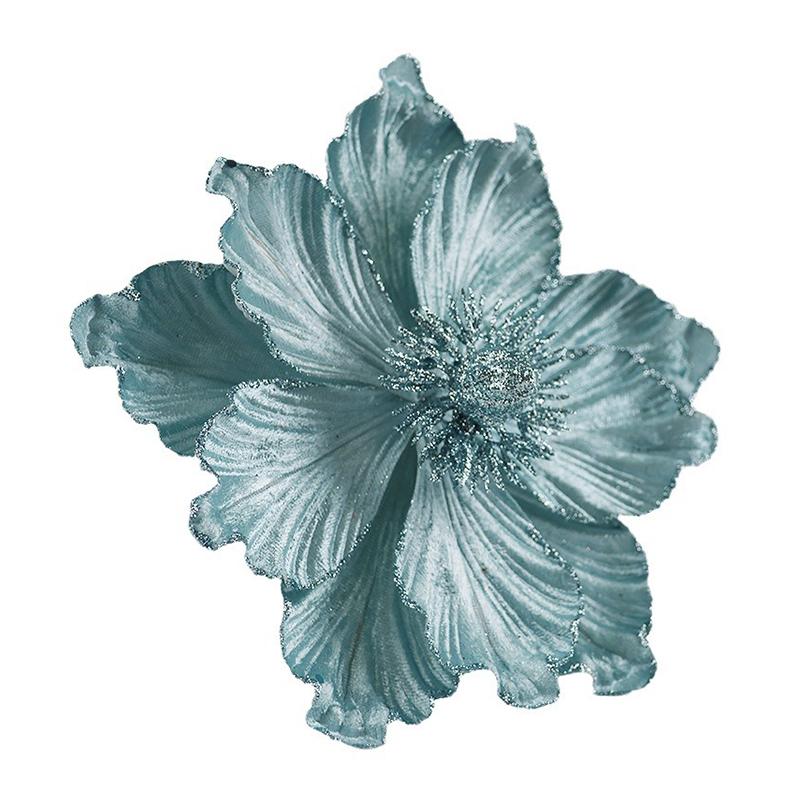 20 см нефритовая орхидея рождественский цветок искусственные цветы магнолии рождественская магнолия искусственный цветок рождественская елка декор