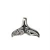 Lovely Stainless Steel Whale Tail Pendant Chain Necklace for Men or Women Punk Rock Biker Rider Jewelry Best Gift for Christmas
