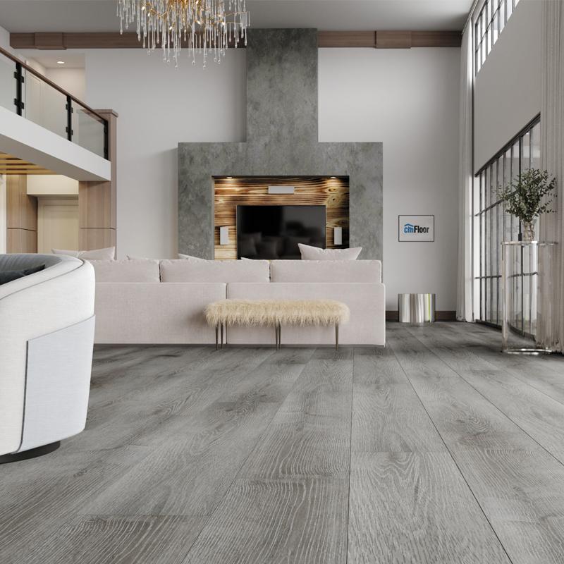 Wood-grain PVC self-adhesive flooring 5 sqm, 36 pieces per pack