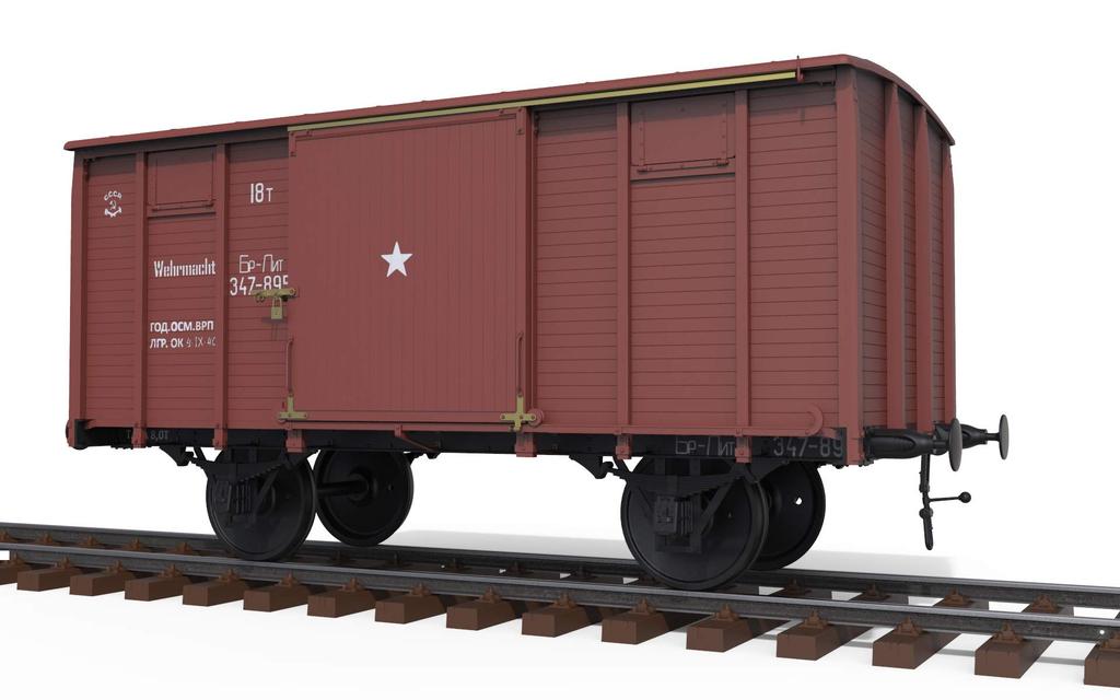 MiniArt Масштабный пластиковый набор грузового вагона типа NTV 35288 1/35 18 тонн