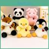 Коллекция плюшевых игрушек Кролик Панда Лиса Пингвин Наполнитель Детский Комфорт Игра