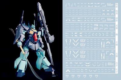 HG RG MG PG RE HiRM Robot MS Detail Up Water Transfer Decal HGUC Mobile Suit Z Gundam Fluorescent!! (для 1/144 Дигиер) [Элемент]