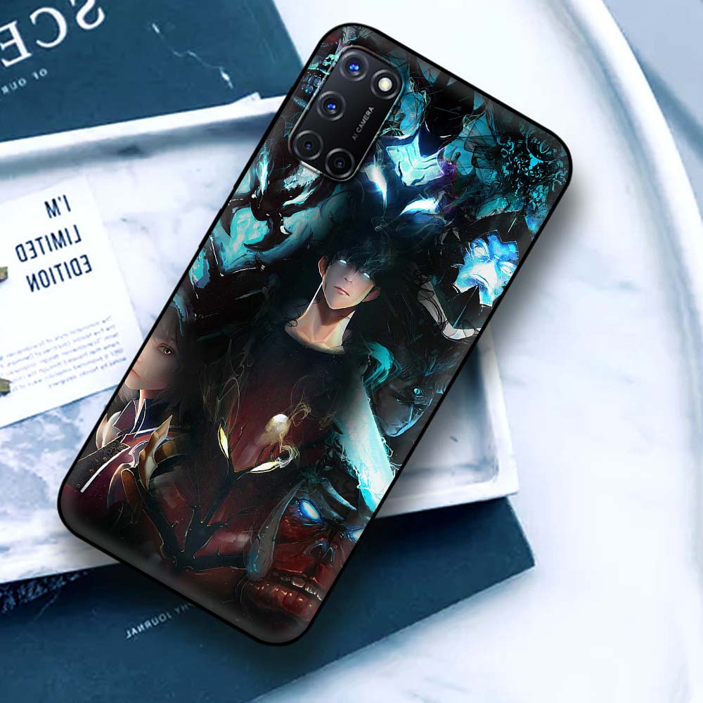 Чехол для телефона с выравниванием аниме Solo для Oppo A53 A9 2020 A93 A52 Find X2 Lite Reno3 Reno4 Reno6 Pro Plus 5G K9 A74 4G A94