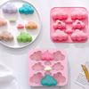 Силиконовая форма в форме облака для свечей и десертов, форма для мыла, противень для выпечки, форма для кубиков льда