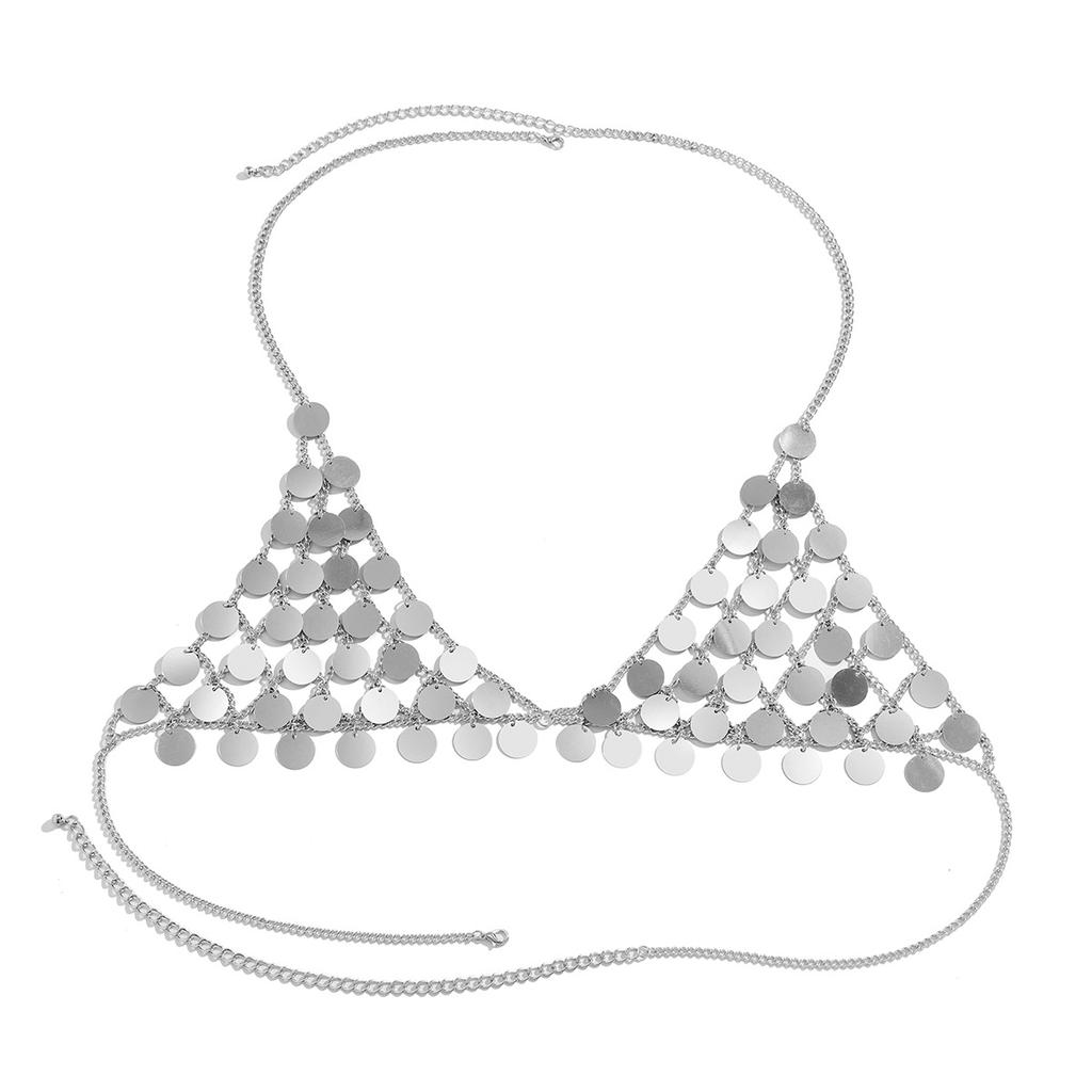 Сексуальные аксессуары для бикини, кисточка, нагрудная цепочка, цепочка для тела, ручная работа, звезда, пайетки, украшение на грудь для горячей девушки