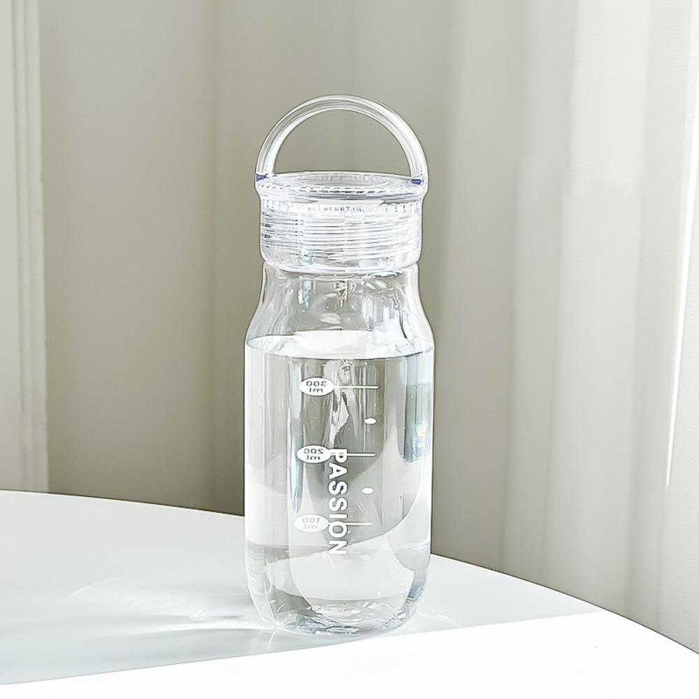 Transparent Portable Water Cup Leak Proof Cold Drink Cup Gym Fitness Drinkware Gym Fitness