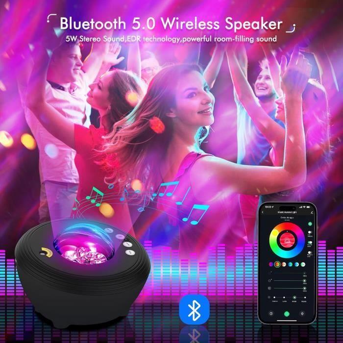 Projecteur d'Étoiles - YunLone - Multifonction - Bluetooth - 33 Effets Lumineux - Veilleuse