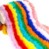 Colorful Turkey Feather Strips for Crafts and Decorations