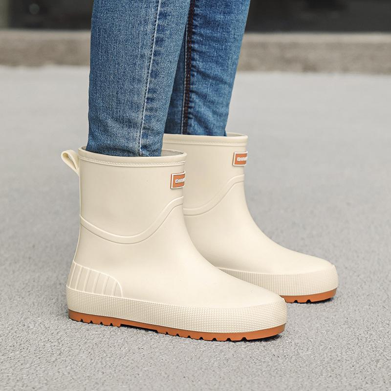 Универсальная женская взрослая водонепроницаемая, нескользящая и износостойкая дождевая обувь, удобная обувь с мягкой подошвой