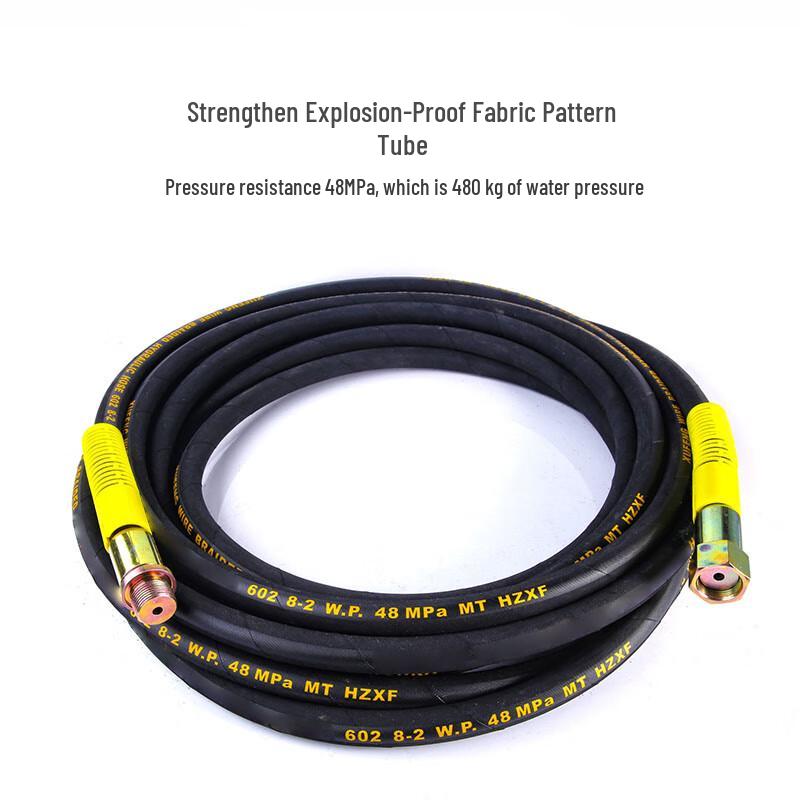 High-Pressure Washer Steel Wire Outlet Hose