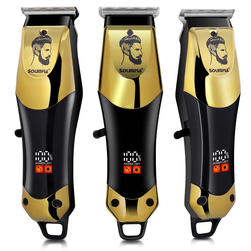 Professional Hair Clippers for Men 0mm Cordless Clippers for Hair Cutting Mens Hair Clippers and Trimmer Kit for Barber