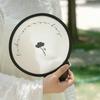 Портативный ручной складной веер с сумкой для хранения, компактный и портативный, подходит для активного отдыха летом