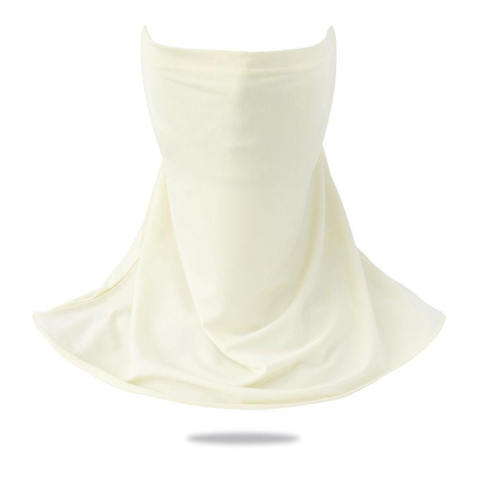 Бесследная маска Ice Silk Sunscreen Mask с дышащим покрытием для шеи, повседневное покрытие для лица, спорт