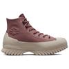 Converse Chuck Taylor All Star Lugged 2.0 Counter Climate High Saddle Unisex Sneakers Pink Dark-Wine Papyrus A01329C
