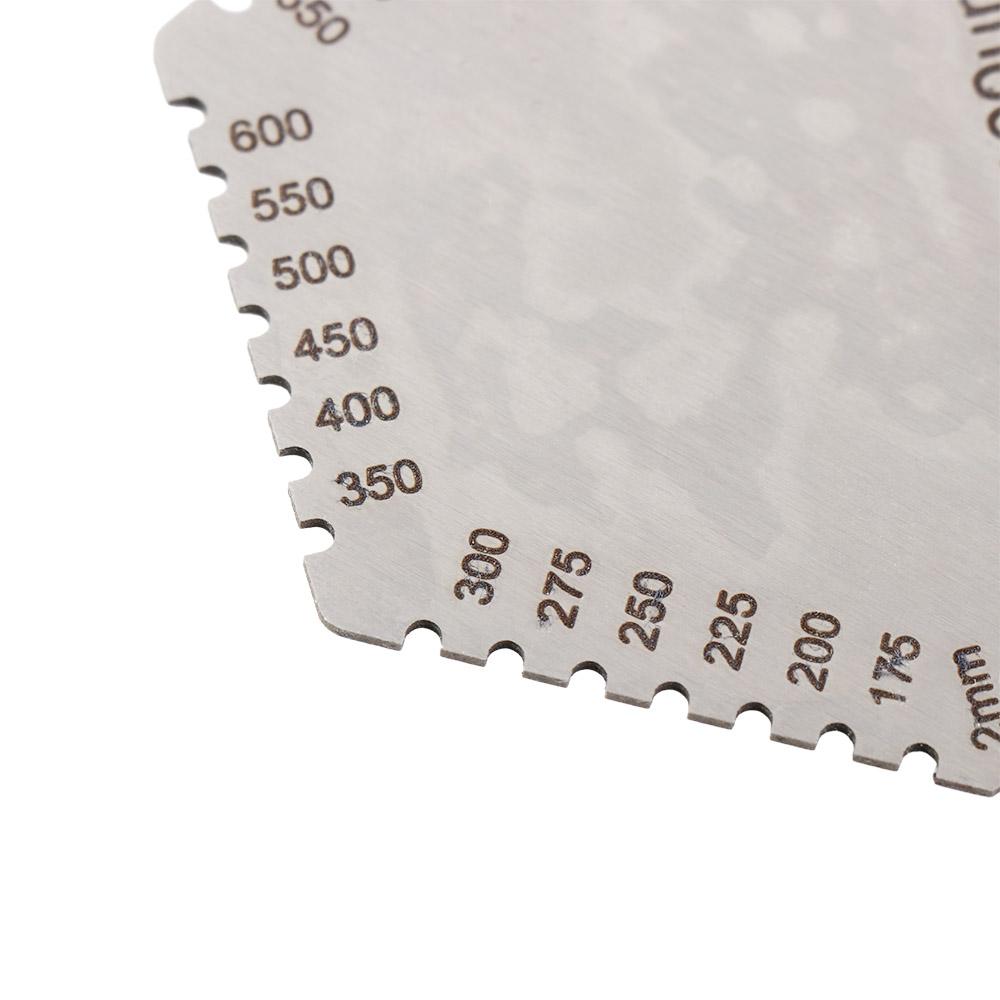 High Precision Wet Diaphragm Thickness Gauge Paint Coating Width Measuring Instruments  Color Paint