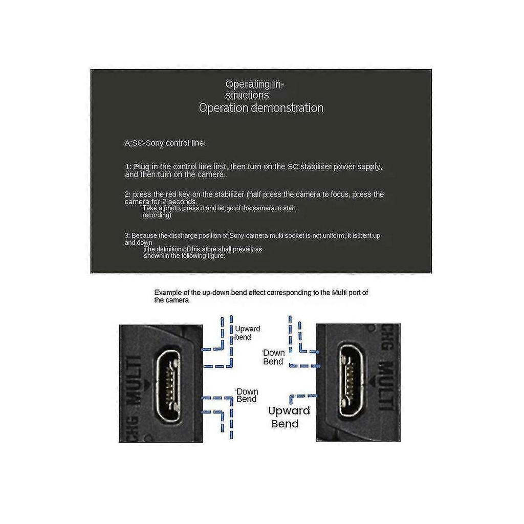 Для кабеля управления камерой Sc2 USB-C на Multi-USB Multi-камера для камер A7 A7r A7s II III IV A6600