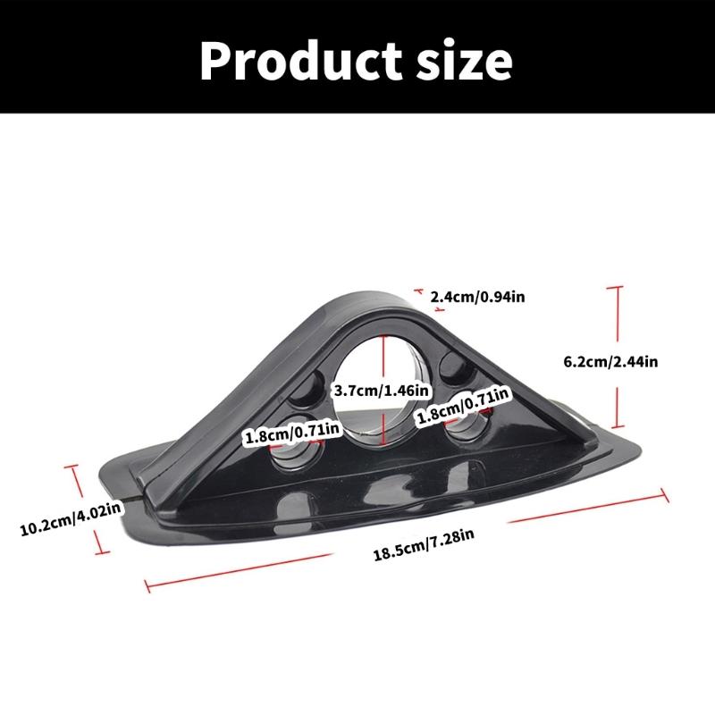 2Pcs Awning Brackets Fixed Buckles Universals Boats Paddles Oar Holder Inflatable Boats Fixing Paddles Holder Fixed Frame