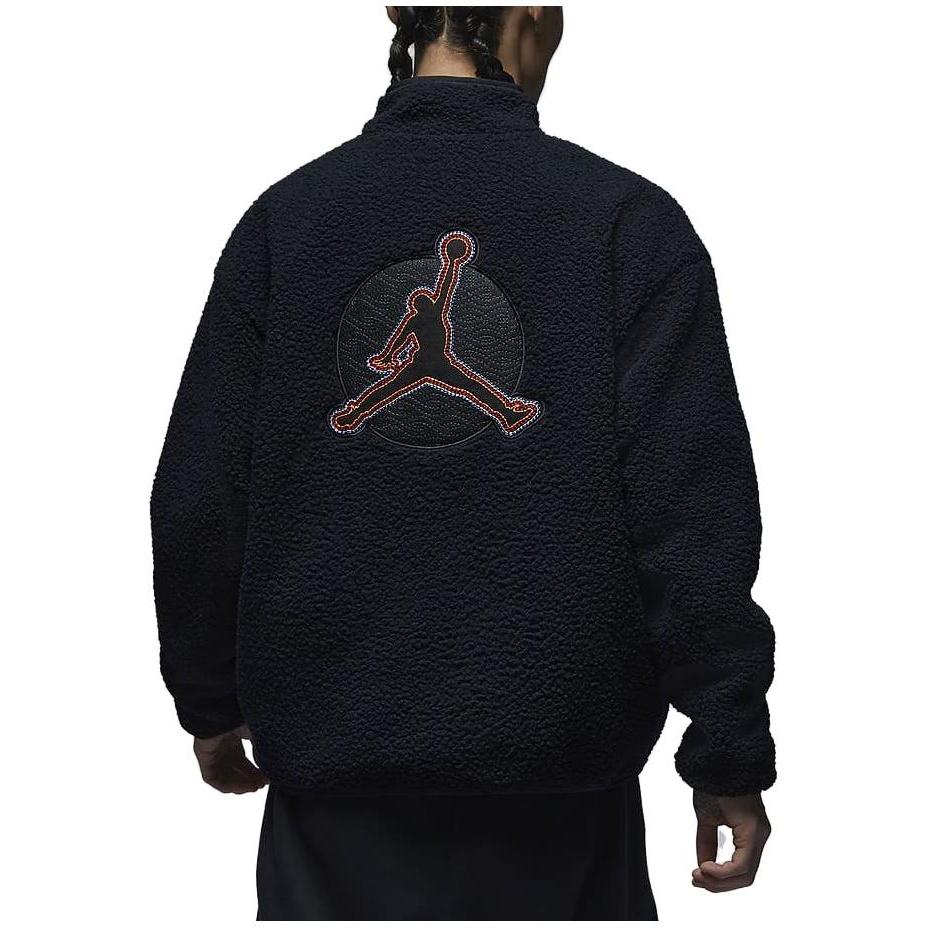 Air Jordan Fearless Full-Zip Winter Jacket 'Black' Men's FV4017-010