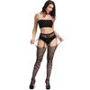 Сексуальные женские чулки в сетку, колготки, черные подвязки, длинные носки, клубная вечеринка, женское нижнее белье, обтягивающие леггинсы