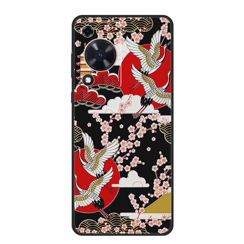3D Тисненый Чехол Для Huawei Nova Y72s Y63 Y72 12s Pura 70 Pro Ultra P60 Pro Чехол Для Телефона Y 72 s Y 63 Черный Силикон Мягкая Задняя Крышка