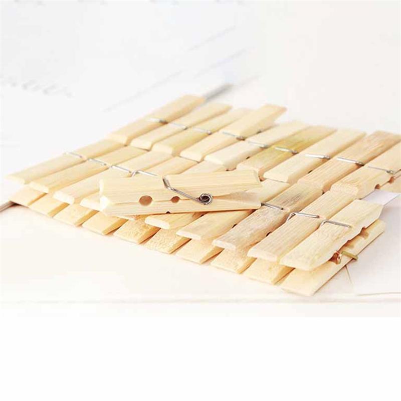 Бытовая бамбуковая клипса для одежды, носков, нижнего белья, простыней, сушки одежды, ветрозащитная фиксированная клипса для дома, аксессуары