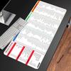 Windows Shortcuts Gaming Mousepad Pc 800x300mm Mouse Pad Locking Edge Mousemat Non-slip Rubber Pads Big Desk Mat Keyboard Pads