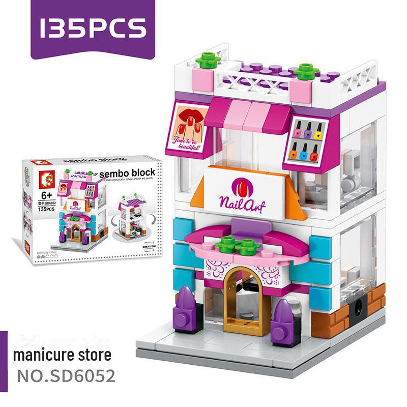 Мини-конструкторы Semper Street View: Совместимая с Lego игрушка для детей 6-16 лет