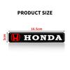 For Honda Car Front Hood Grille Emblem LED Light Grill Decorative Lights For Honda Mugen Power Civic Accords CRV Hrv Jazz CBR VT