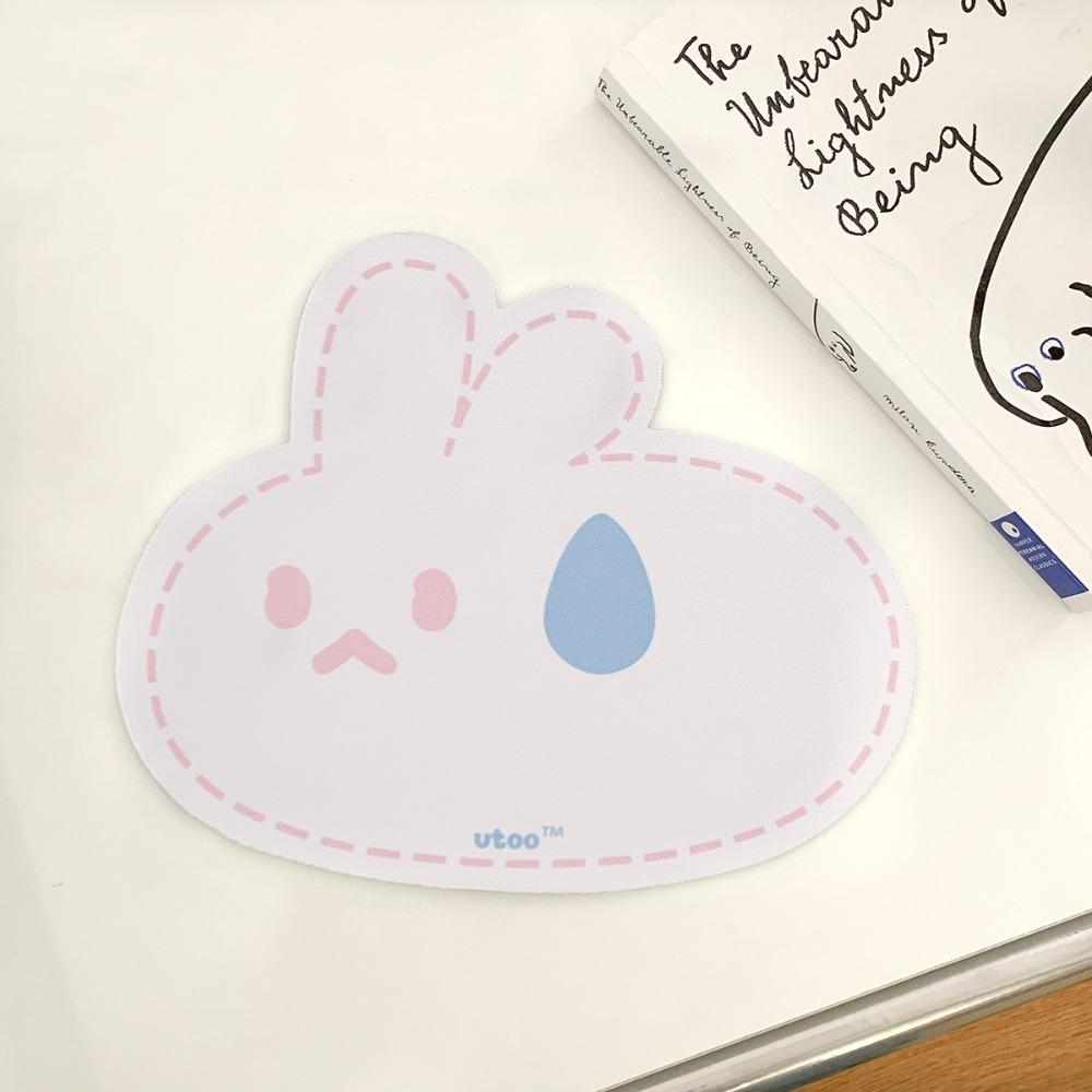 Мультяшный коврик для мыши с животными Водонепроницаемый коврик для мыши Удобный настольный коврик для клавиатуры Дом