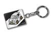Custom Keychain for Suzuki Alto Works Black Silver Car Color [MKJP] HA11S, Base,