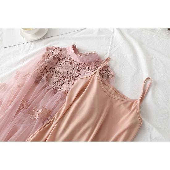 GMXIA Женские модные повседневные весенне-осенние однотонные блузки и рубашки с круглым вырезом и длинными рукавами с принтом