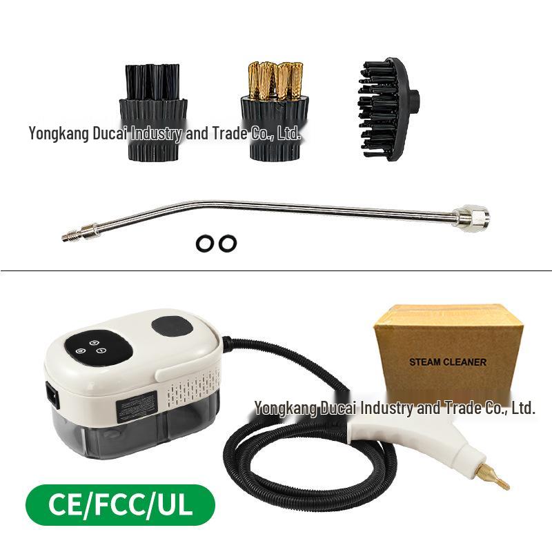 Пароочиститель высокого давления для ванной комнаты и окон - Европейские/Американские/Британские стандарты