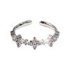 Niche Design Sense Light Luxury High Sense Stacked Open Ring Fashion French Personality Ring Women