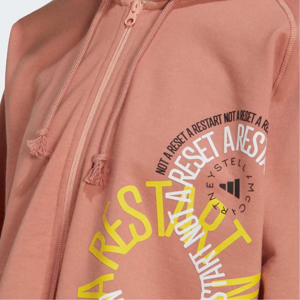 adidas Куртка с капюшоном и шнурком с логотипом, женская верхняя одежда, розовая IB5891