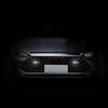 CXUX8 Car Sticker LED Car Front Grille Decorative Lamp Auto Mid-grid Beacon Light for Skoda Octavia Rapid Fabia Superb Kodiaq Scala Ka
