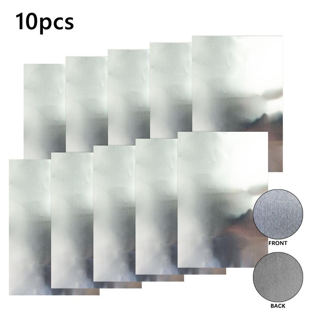 Тиснение Крафт Фольга Листы 10 Штук Высокопластичные Художественные Принадлежности Художественный Проект Листы Алюминиевой Фольги для Живописи Гравировки