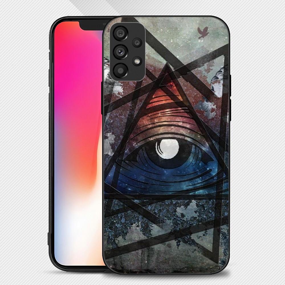 Eye of Providence Phone Case For Samsung Galaxy S22 S23 Ultra S21 S20 FE Plus Note 20 Soft Cover