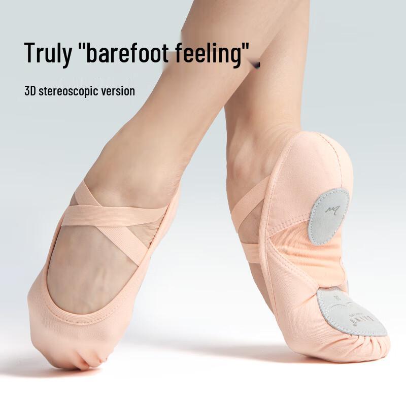 Baiya Wuyuan Elastic Ballet Dance Shoes